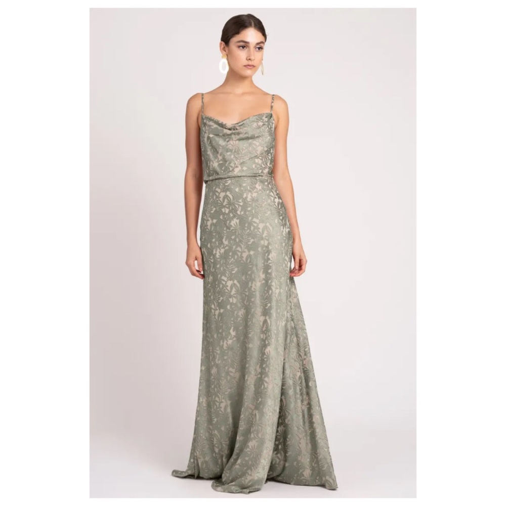Jenny Yoo | Dahlia Palermo Satin Bridesmaid Dress | Size 20 | BHLDN